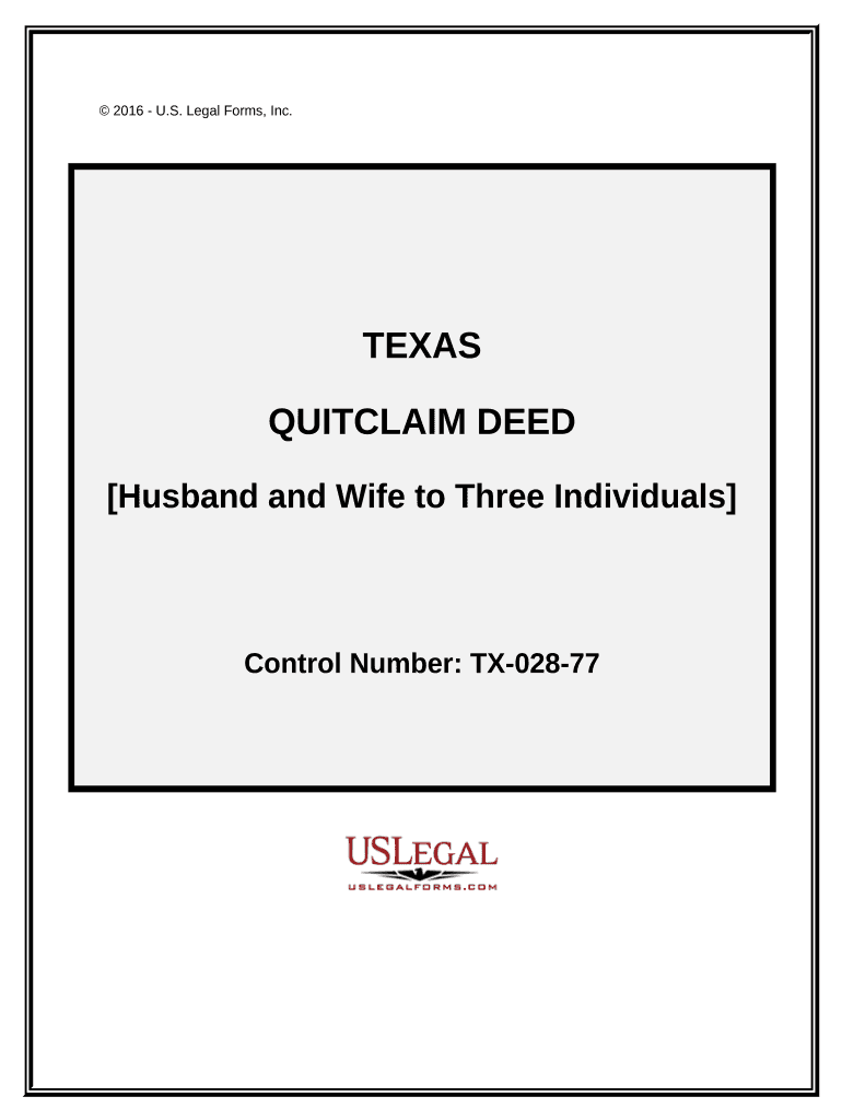 quitclaim deed to add spouse Preview on Page 1
