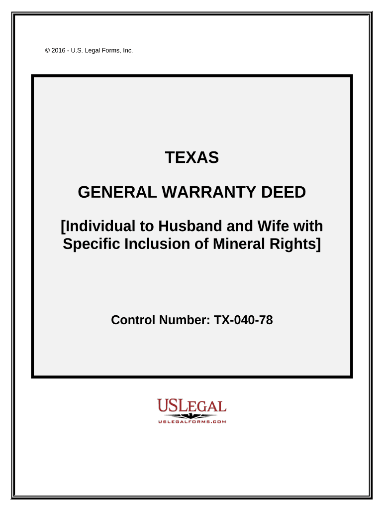 texas general deed Preview on Page 1