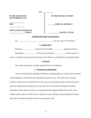 Tx decree