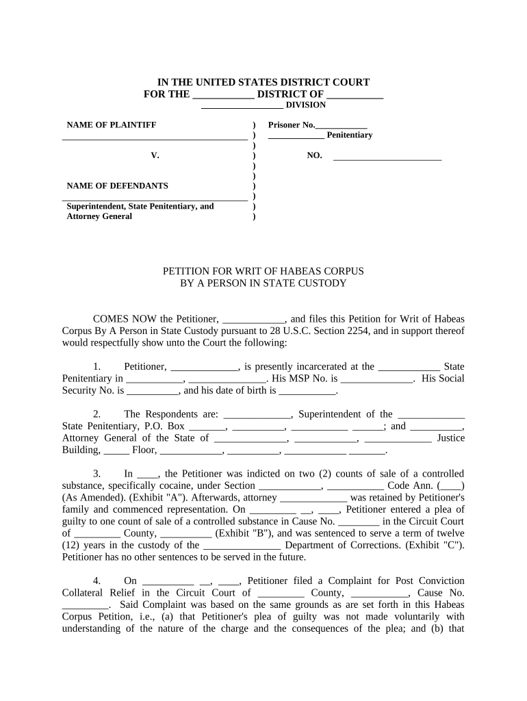 petition corpus Preview on Page 1