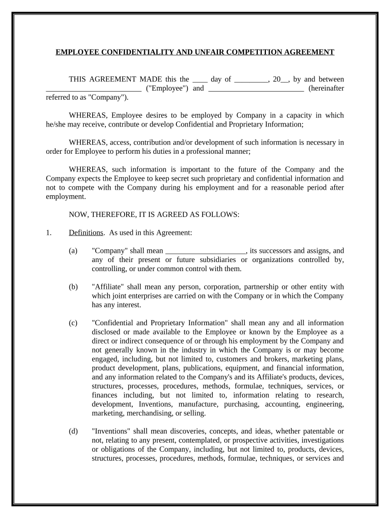 what makes a competition unfair Preview on Page 1