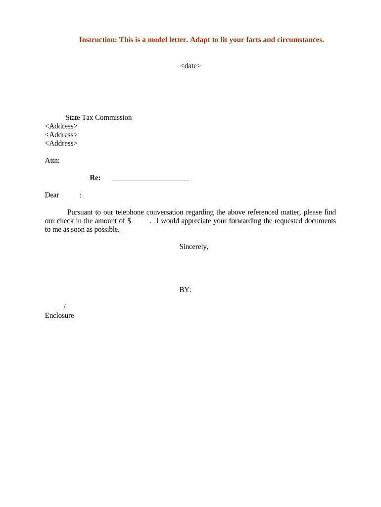 commission payment letter Preview on Page 1.