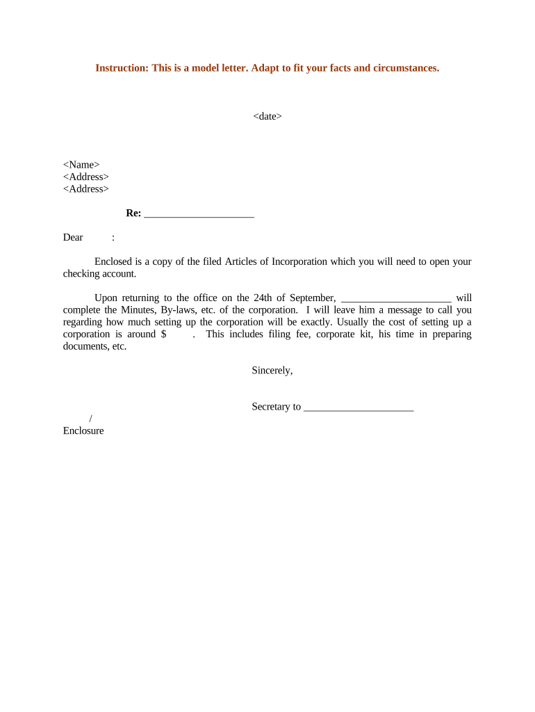 articles of incorporation philippines template Preview on Page 1.