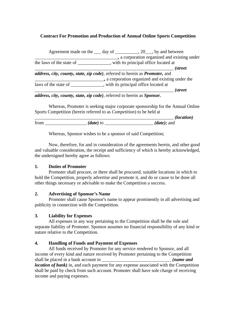 contract online Preview on Page 1