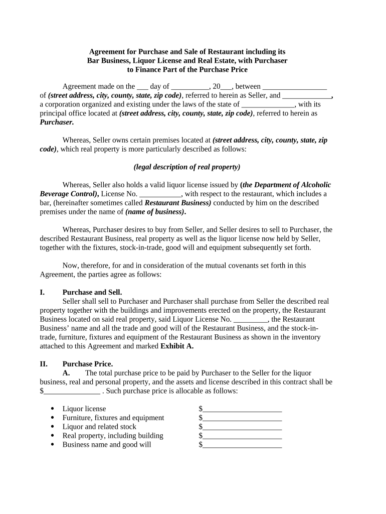 purchase sale Preview on Page 1