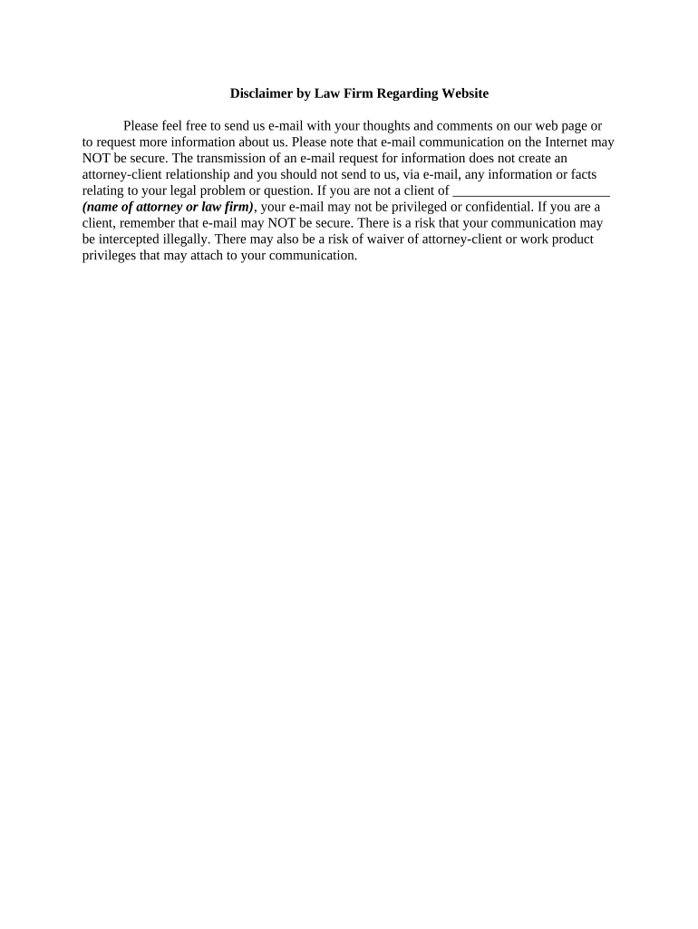 law firm Preview on Page 1