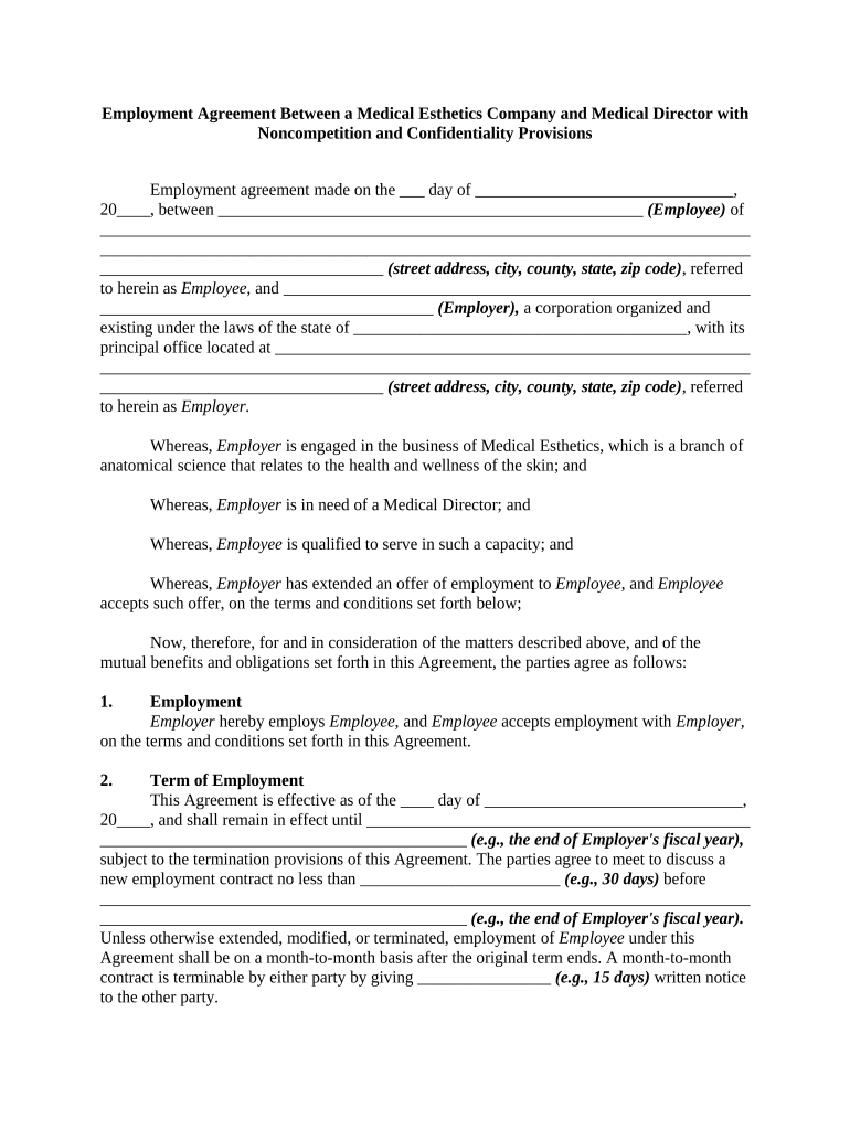employment medical company Preview on Page 1