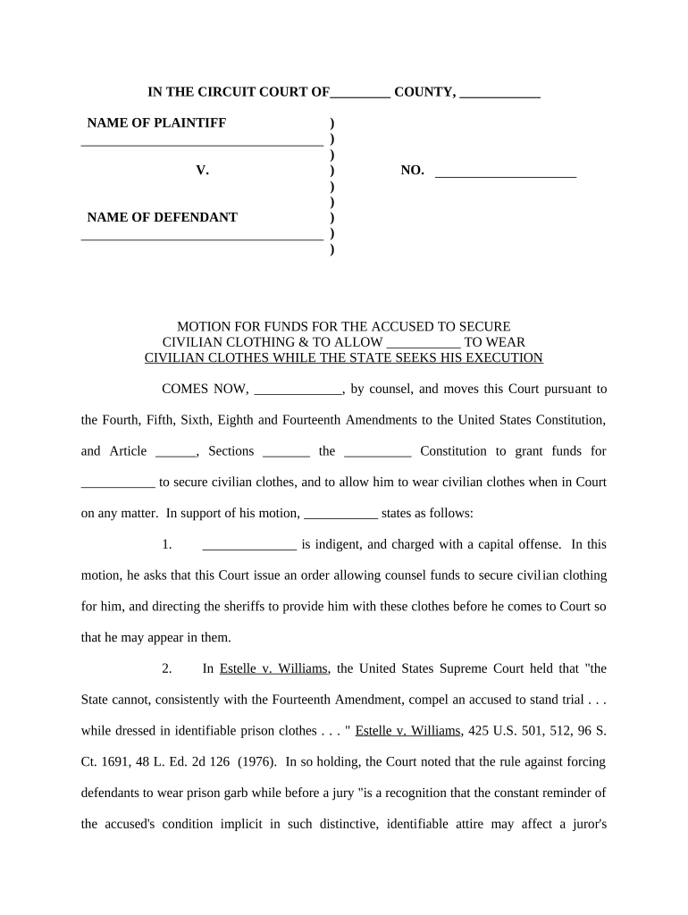 accused clothing Preview on Page 1