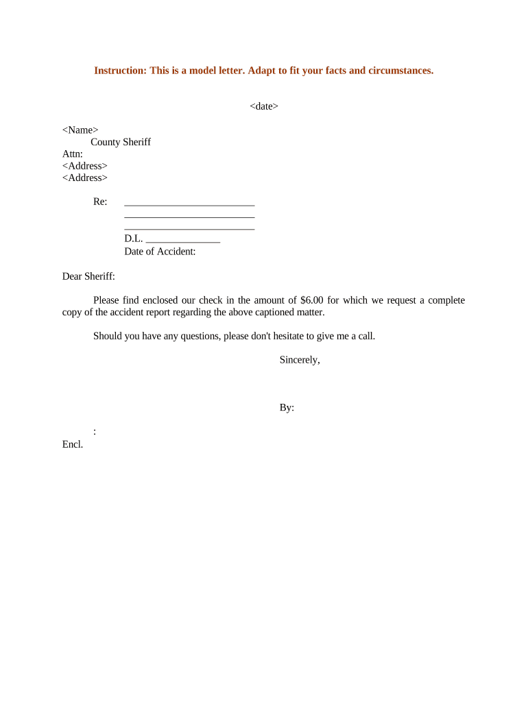 accident report Preview on Page 1