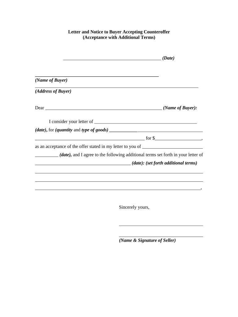 Letter Of Notice Template Uk
