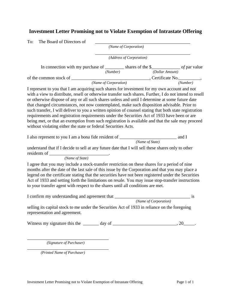 promising letter format Preview on Page 1