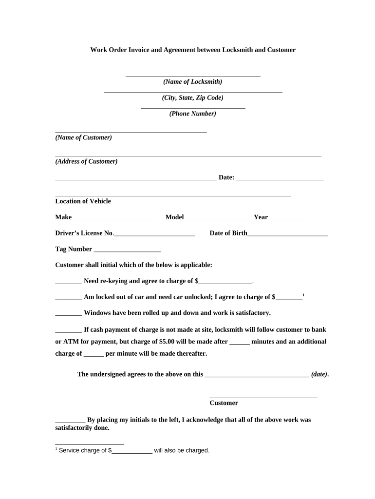 free invoice printable template Preview on Page 1
