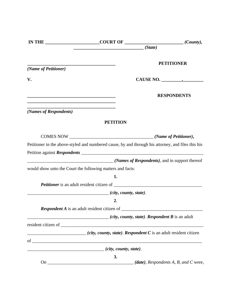 petition compel Preview on Page 1