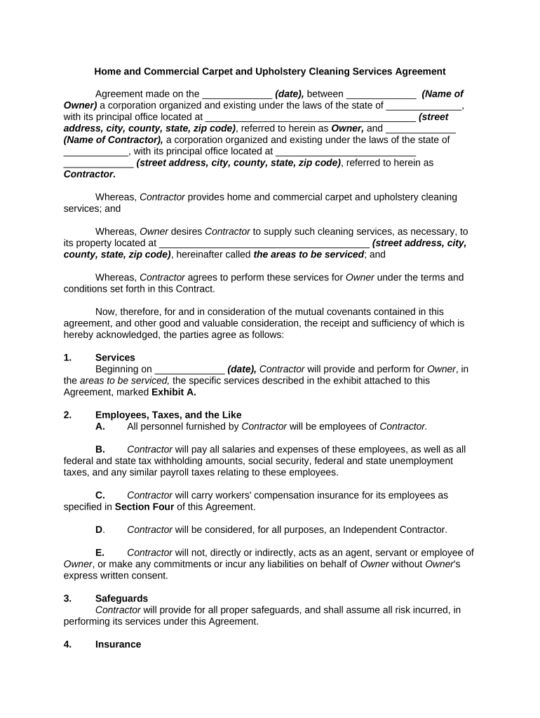 home agreement form Preview on Page 1