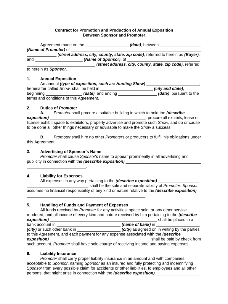 contract promotion Preview on Page 1