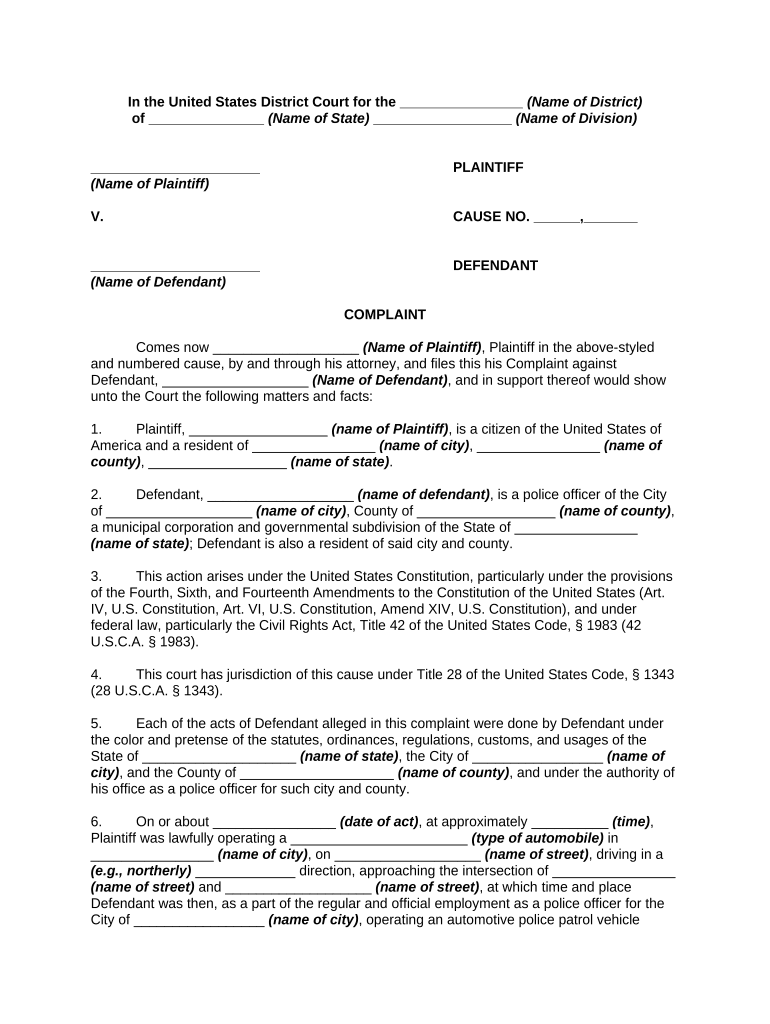 unlawful arrest Preview on Page 1
