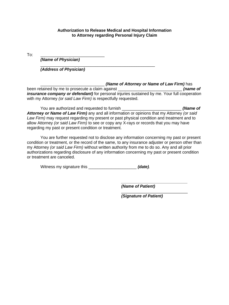 wphospital org medical release form Preview on Page 1.