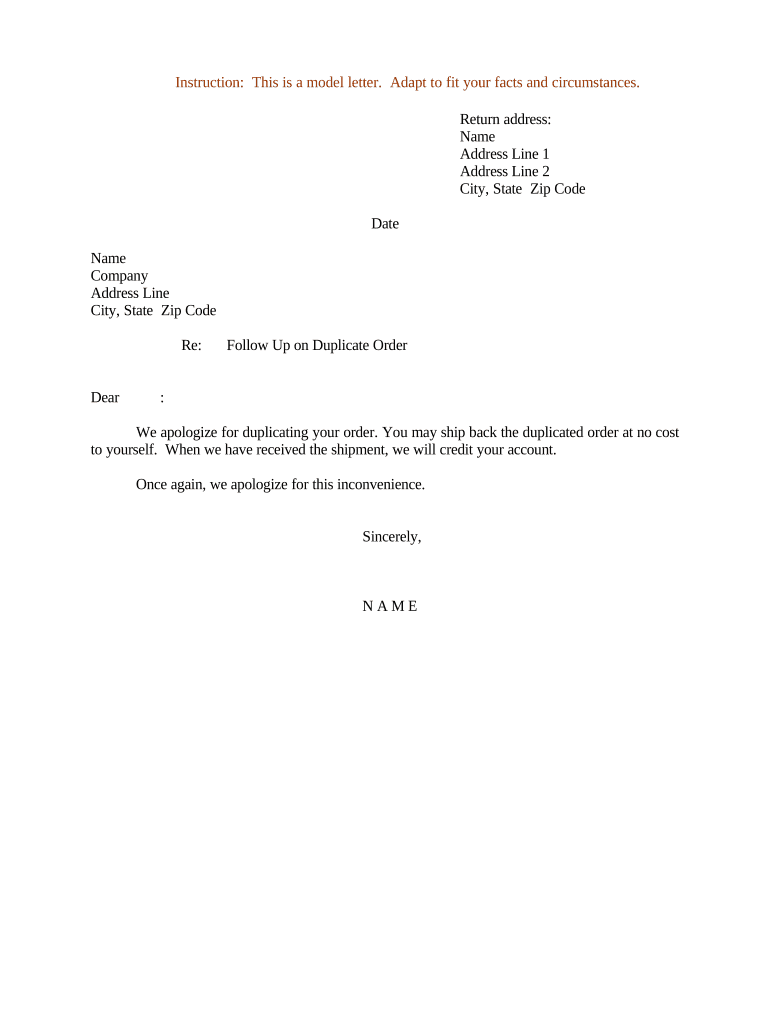 follow up letter Preview on Page 1