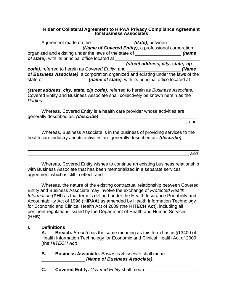 agreement privacy Preview on Page 1