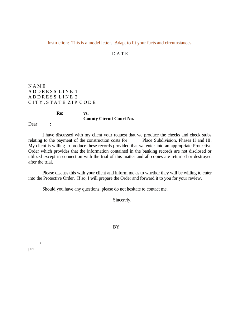 Sample Letter To Drop Restraining Order Fill Out Sign Online DocHub