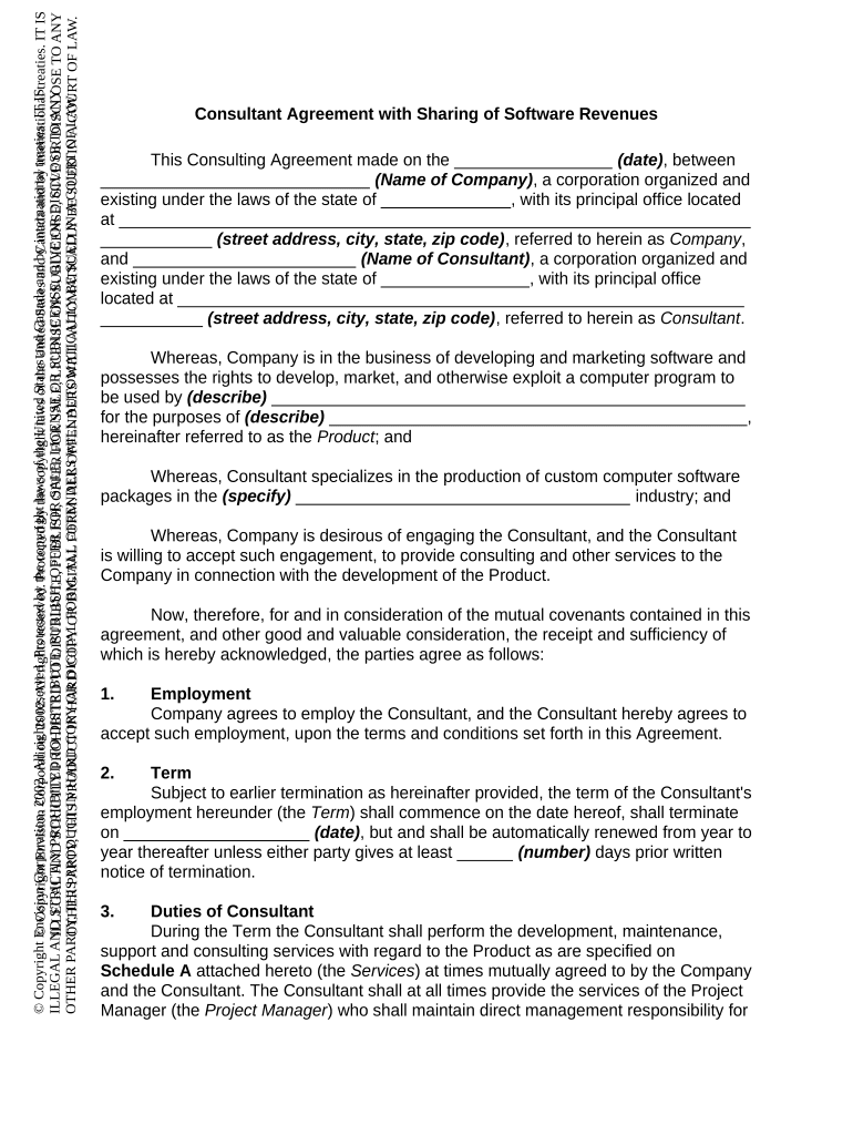 agreement sharing Preview on Page 1