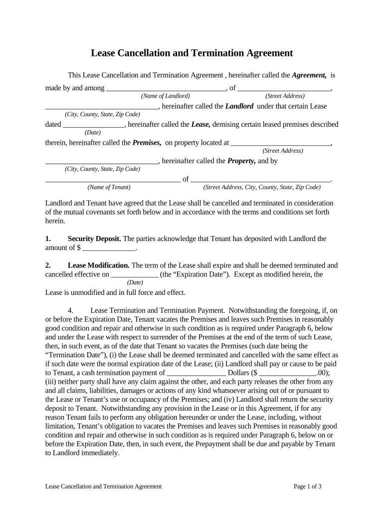 cancellation of contract pdf Preview on Page 1