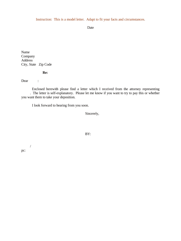 letter regarding payment Preview on Page 1