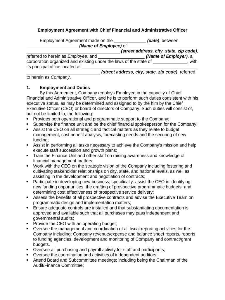 agreement officer Preview on Page 1