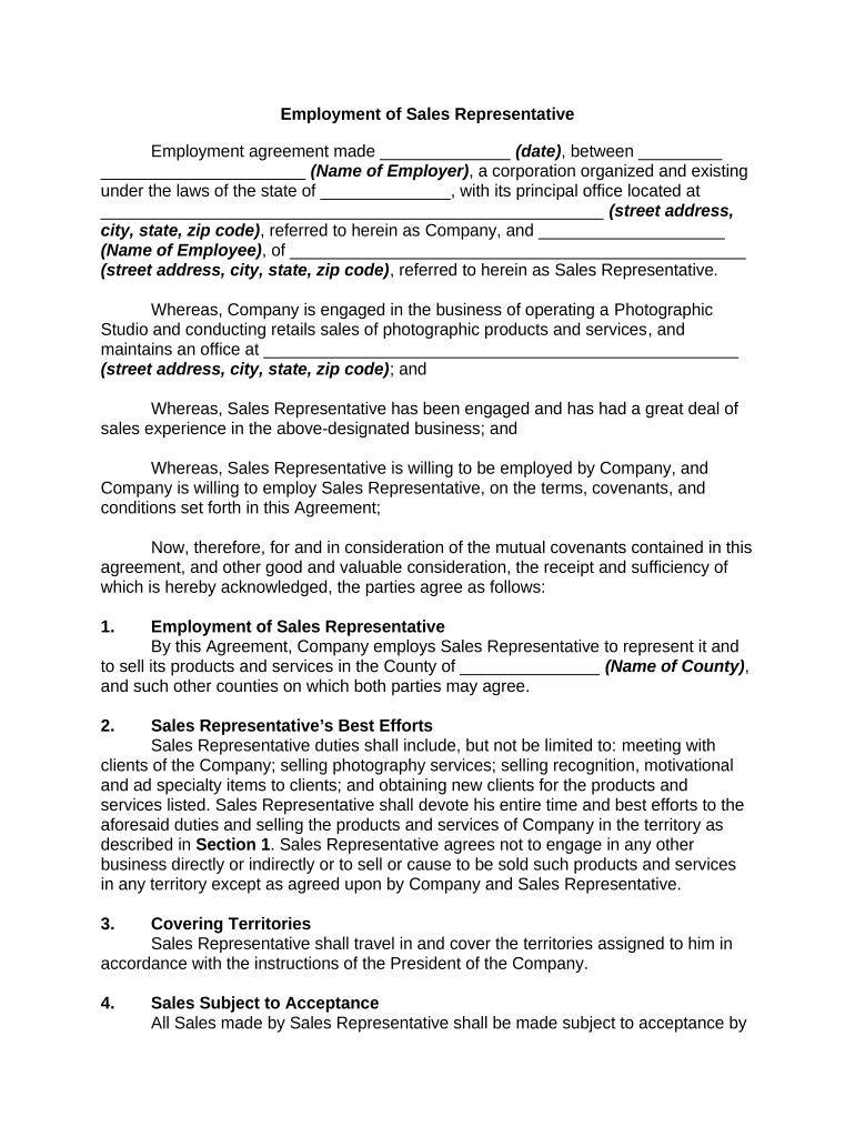 Employment Of Sales Representative Fill Out Sign Online DocHub employment-of-sales-representative-fill-out-sign-online-dochub