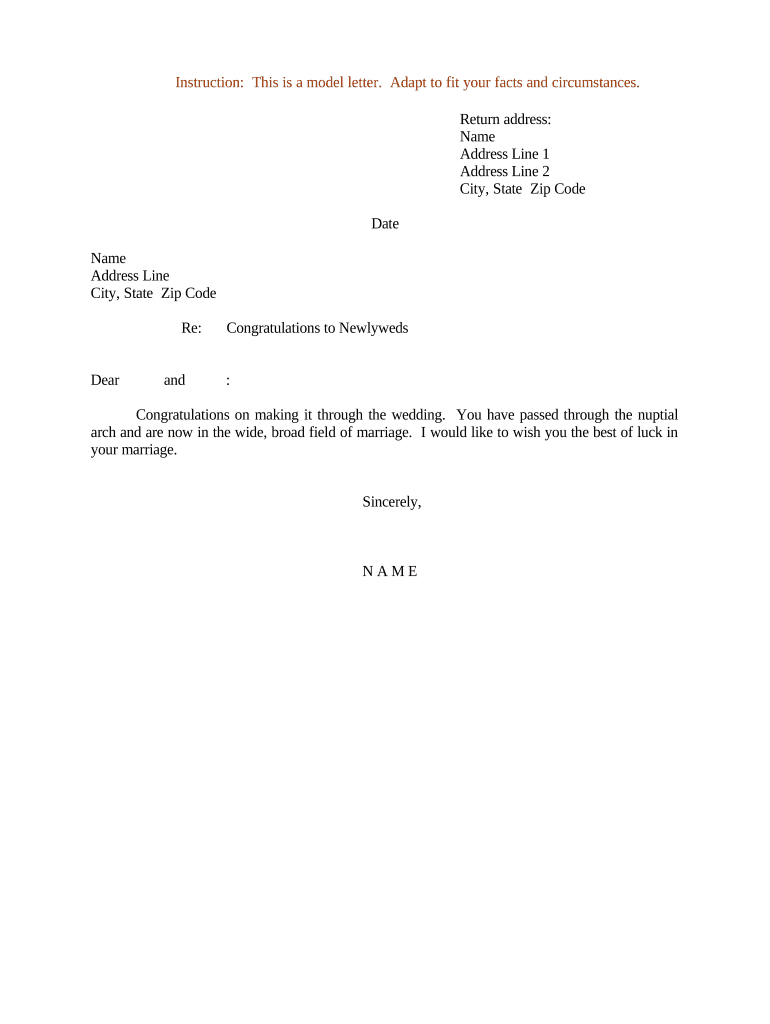 congratulation letter Preview on Page 1