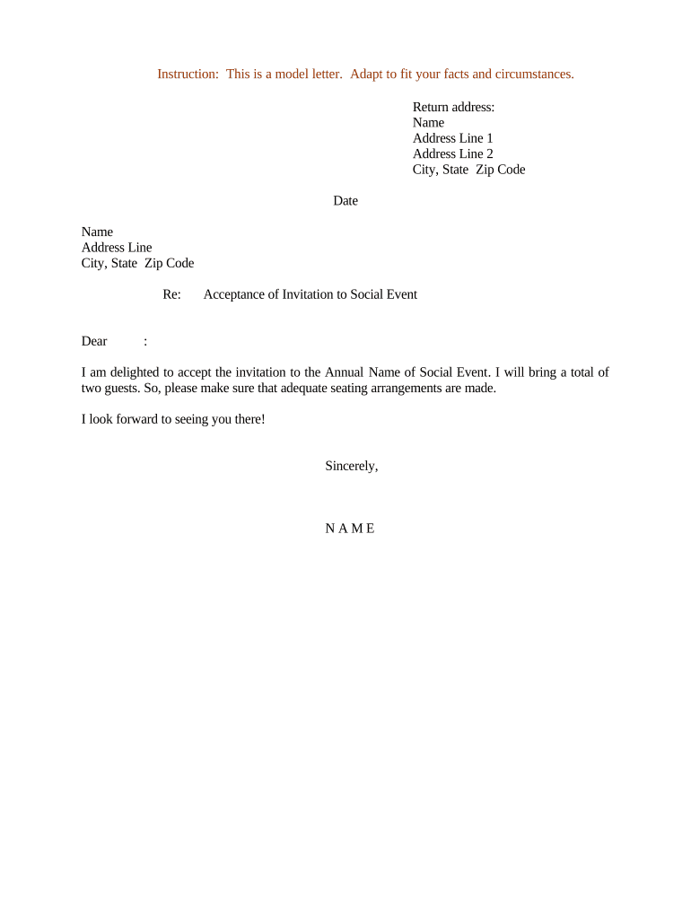 how to make acceptance letter Preview on Page 1