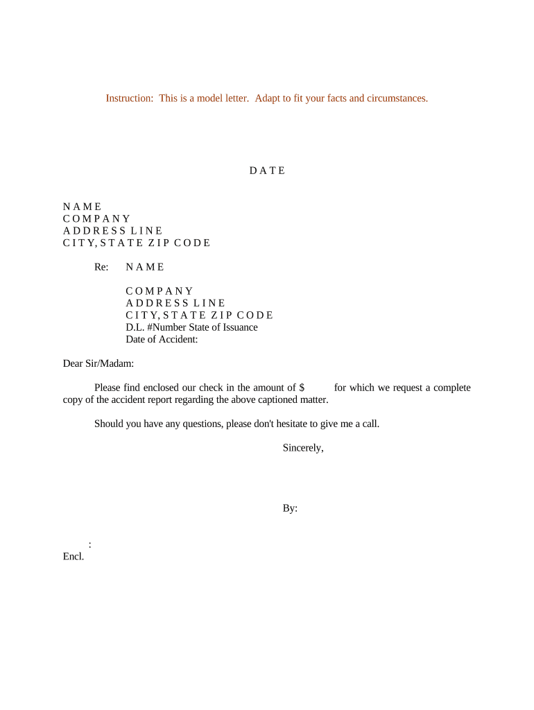 accident report Preview on Page 1