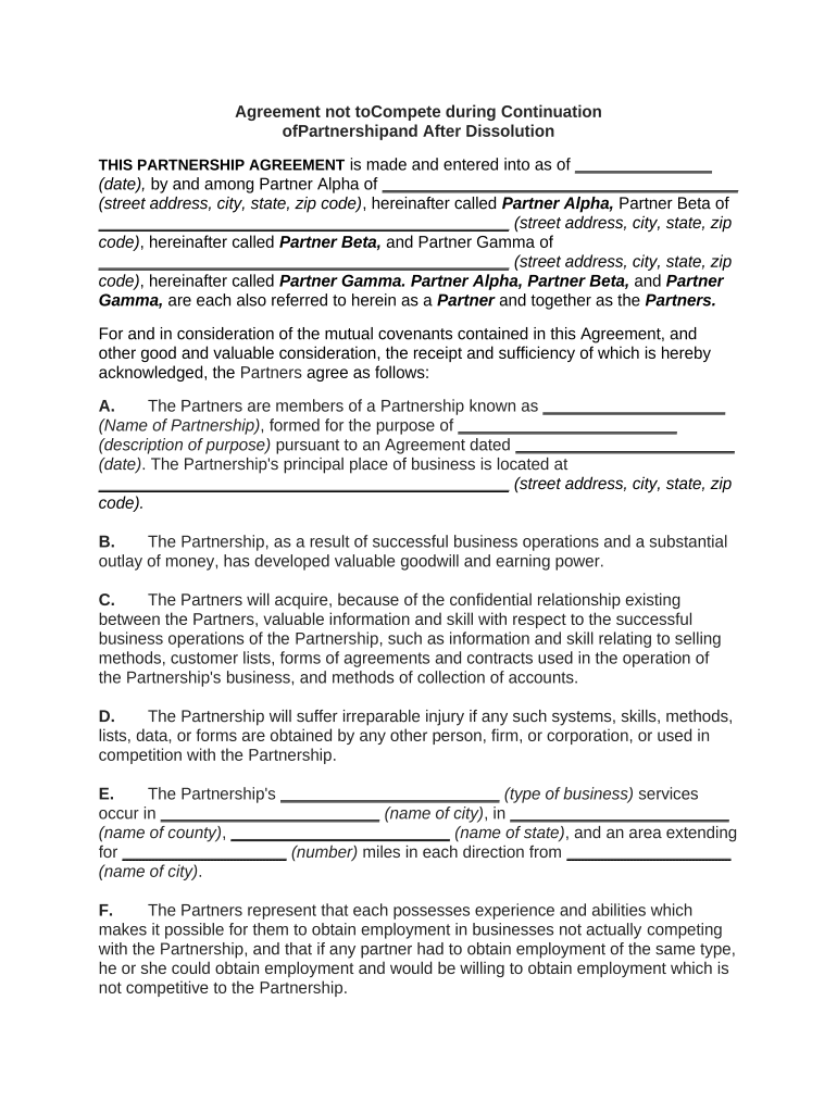 agreement continuation Preview on Page 1