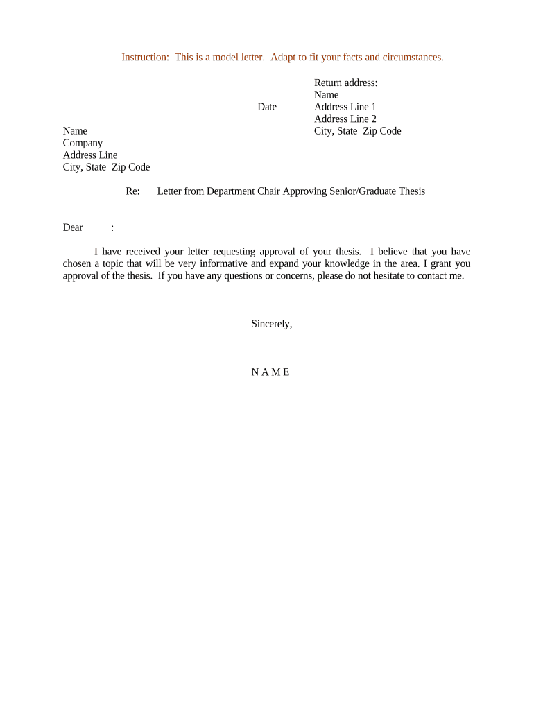thesis approval letter Preview on Page 1