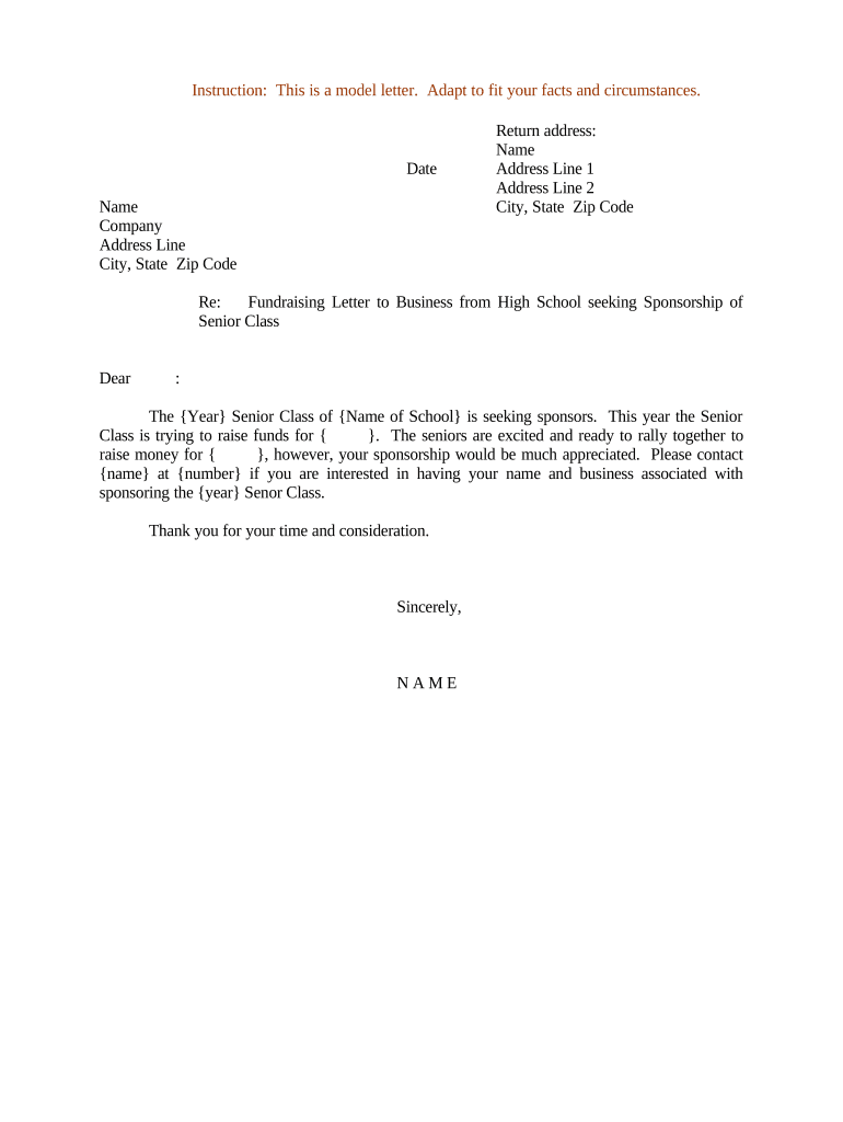 School fundraising letter examples: Fill out \u0026 sign online | DocHub, image size:770x1024