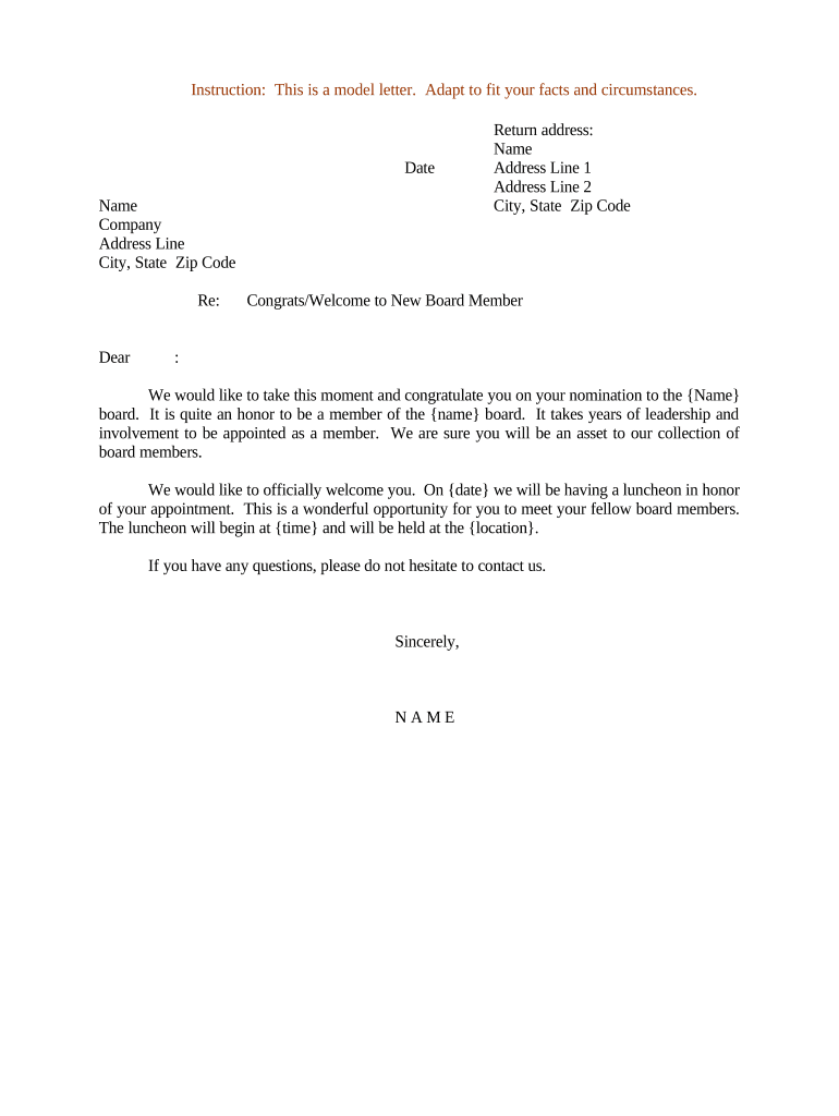 sample letter new Preview on Page 1