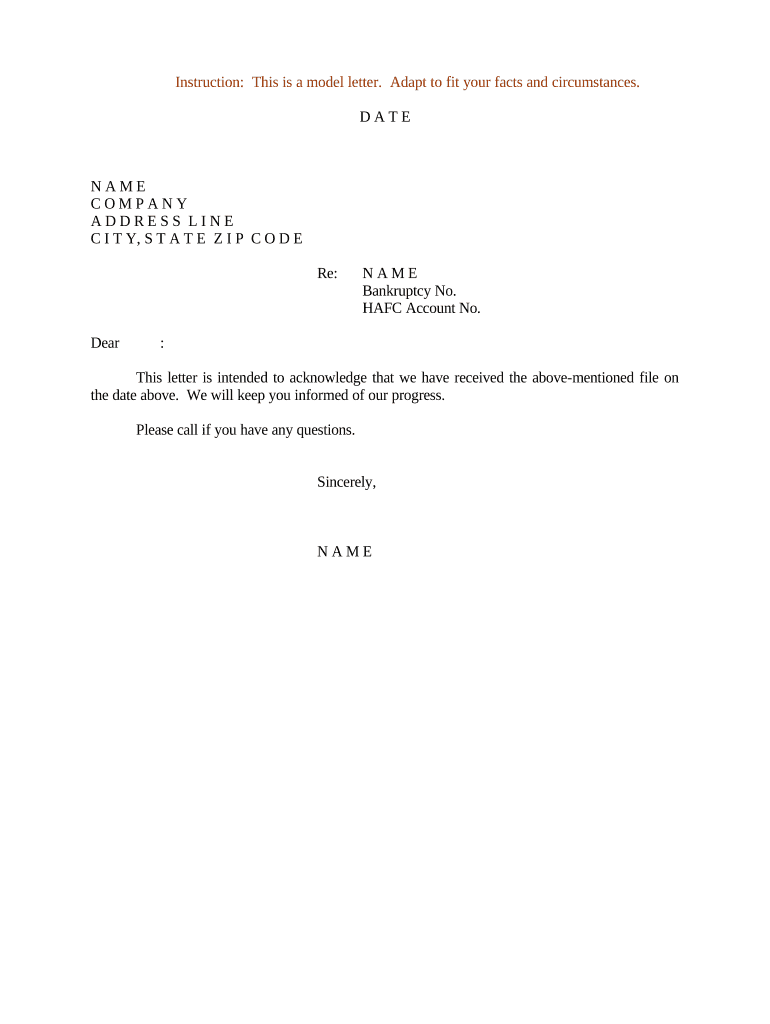 bankruptcy information sheet Preview on Page 1