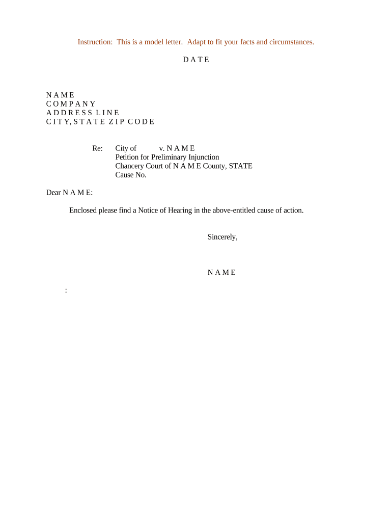 Regarding Notice Doc Template PdfFiller