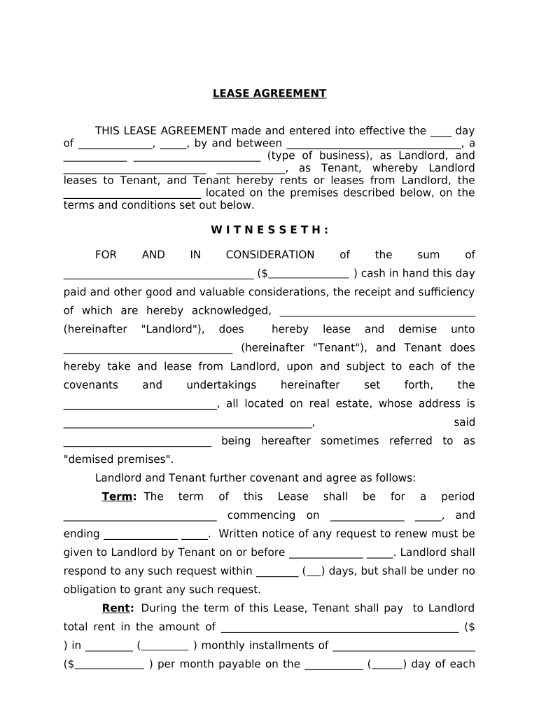 lease other Preview on Page 1