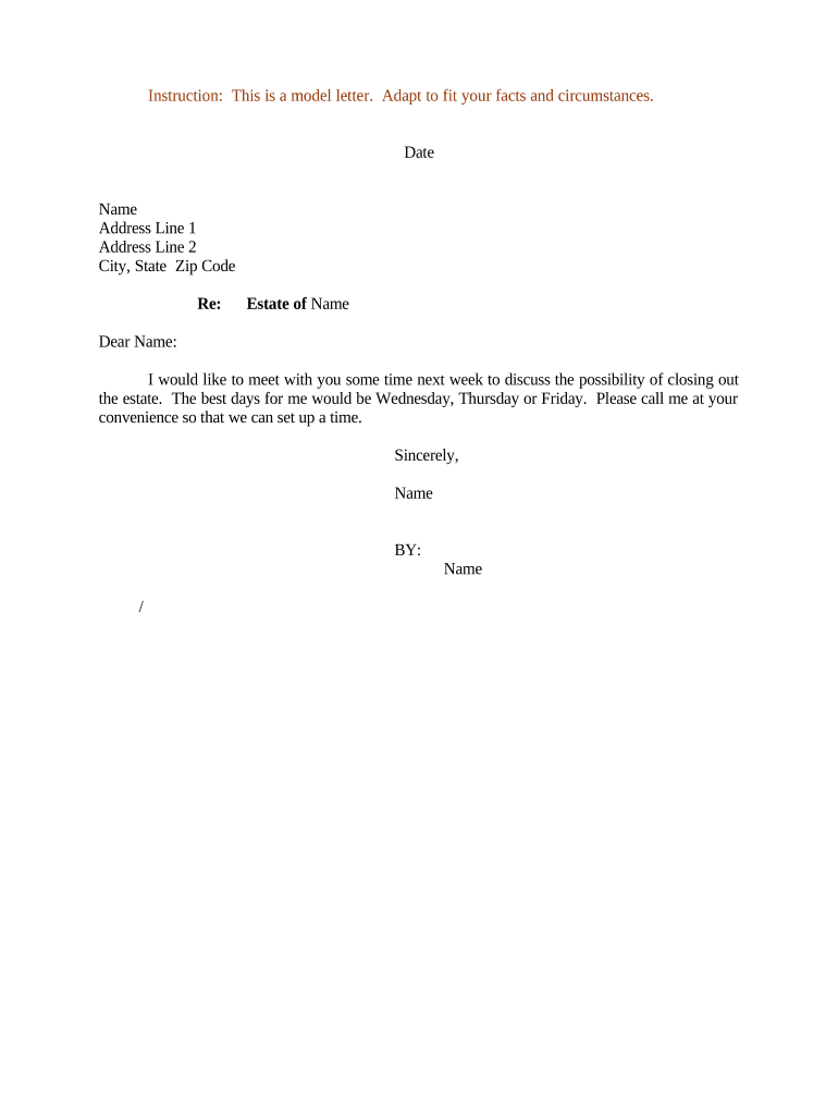 living arrangement letter sample Preview on Page 1