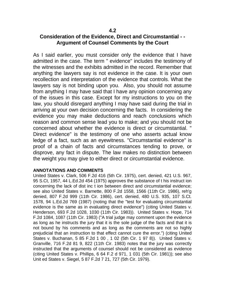 jury instruction court Preview on Page 1