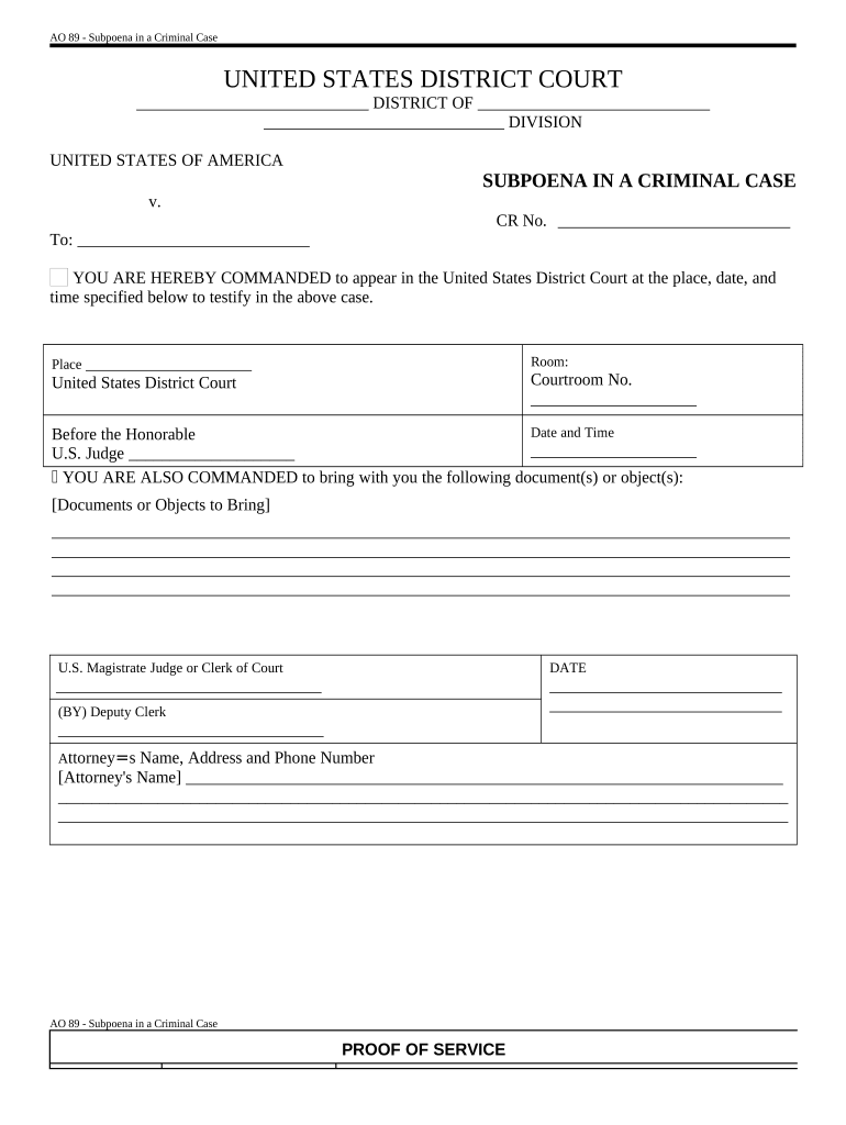 Criminal Court Fill Out Sign Online DocHub