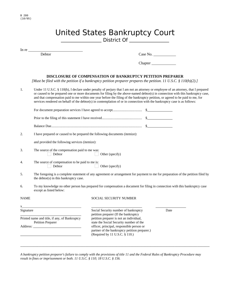 virtual bankruptcy petition preparer Preview on Page 1