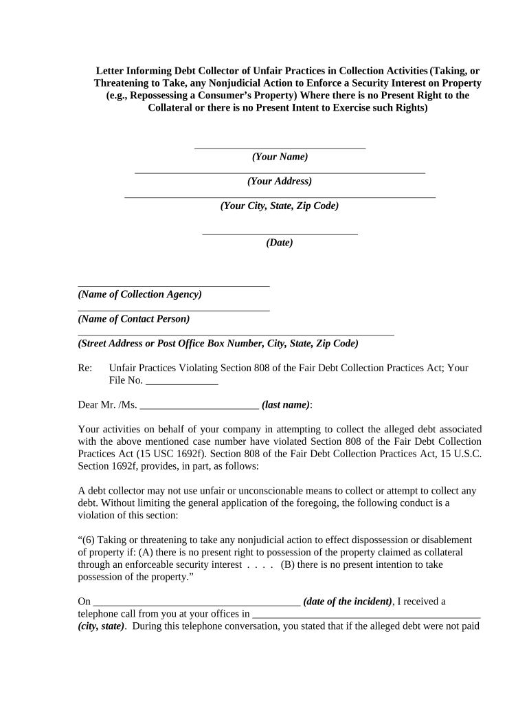 letter informing Preview on Page 1