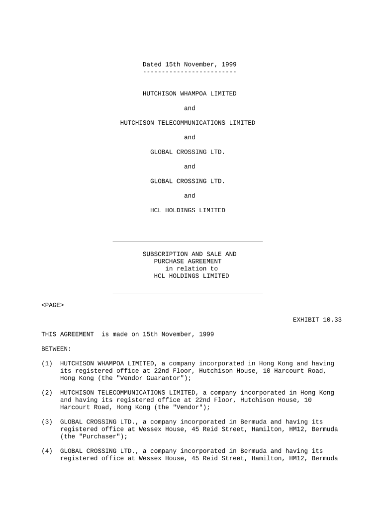 sale purchase agreement Preview on Page 1