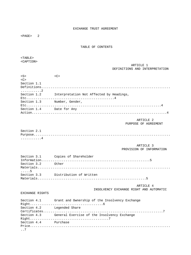 trust corporation company Preview on Page 1