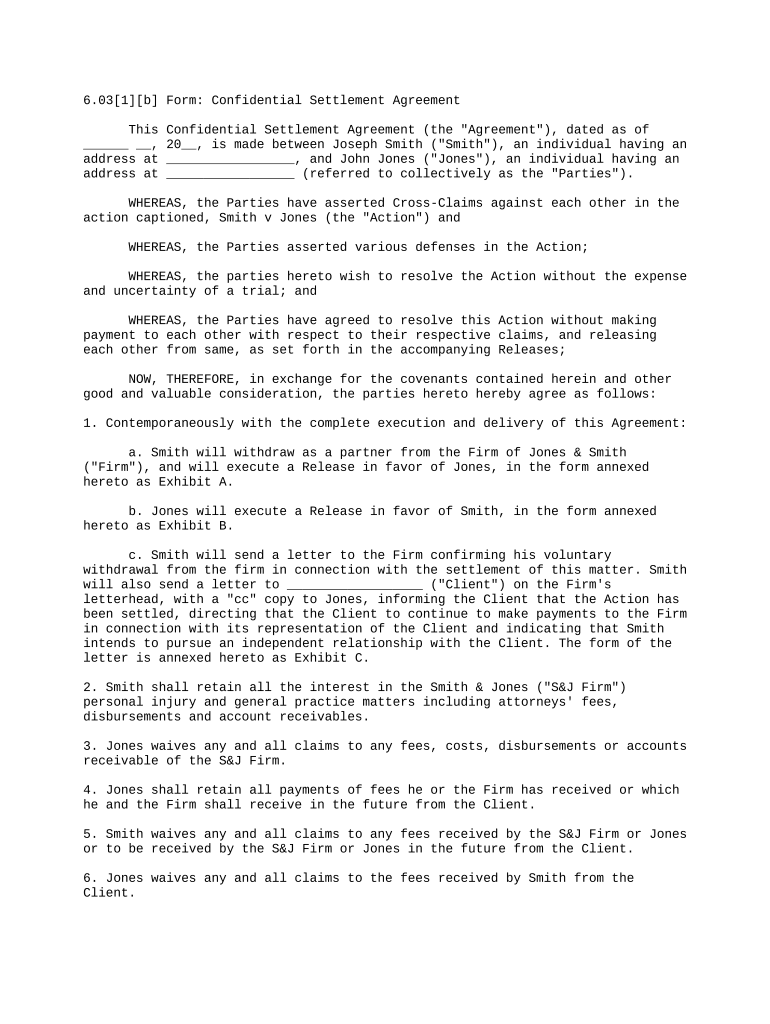 Confidential settlement communication california 1154 Fill out & sign