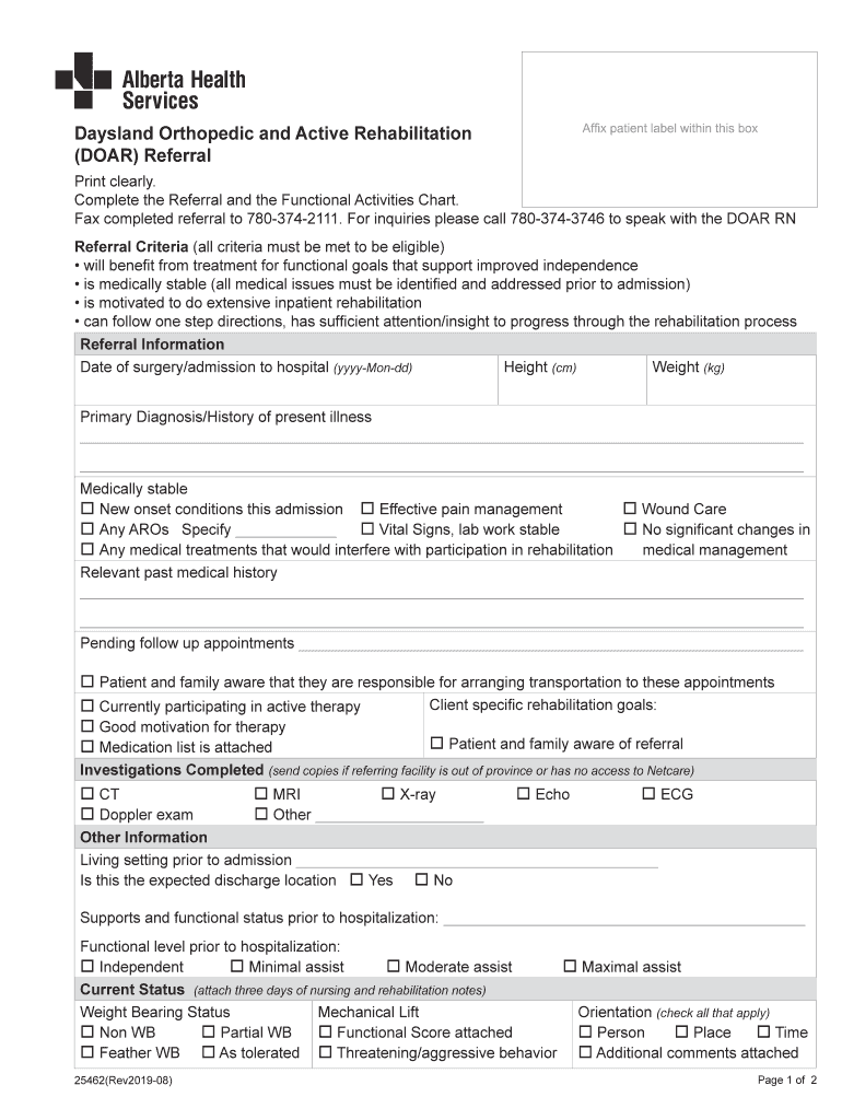 Printable Forms - Refer your patientSummit Orthopedics Preview on Page 1