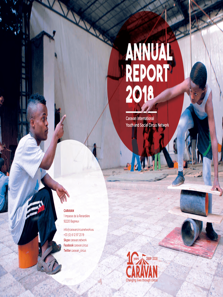 Download Caravan Annual Report 2018 - Caravan Circus Preview on Page 1