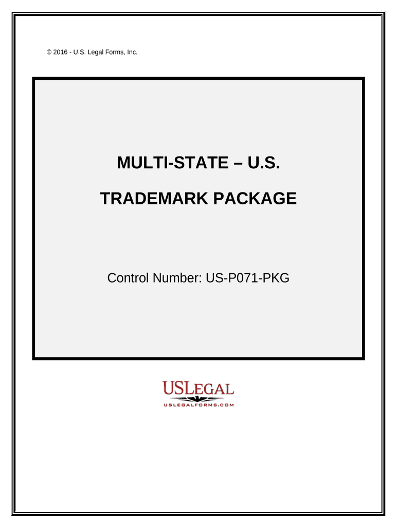 Trademark Package with Step by Step Instructions Preview on Page 1